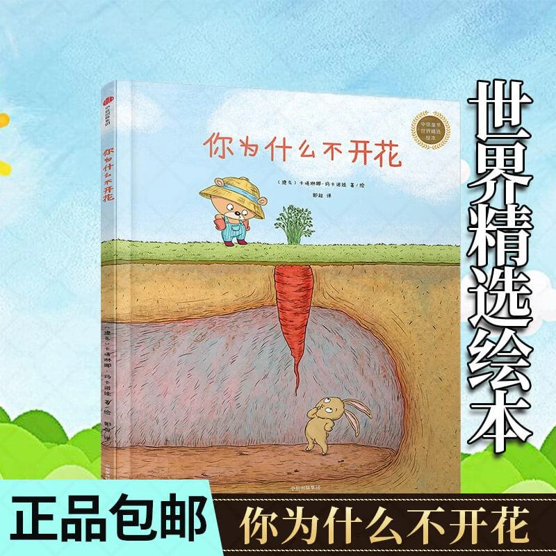 你为什么不开花  【3-6岁】童书老师 幼儿园小学生课外书籍