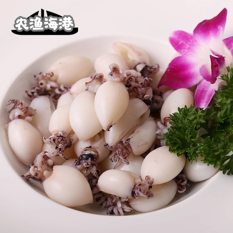 农渔海港生墨鱼仔(低脂高蛋白)去皮去骨去内脏