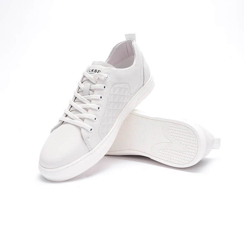 莱克斯顿春秋新款时尚真皮男士休闲鞋鞋子