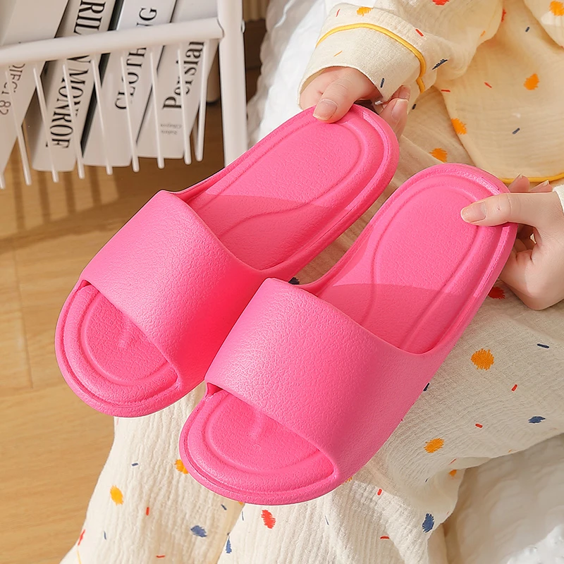 EVA踩屎感凉拖鞋女情侣家居室内软底浴室洗澡防滑凉拖便携旅游拖