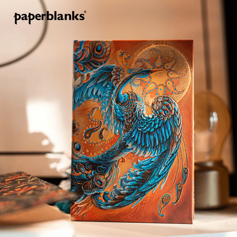 【直播专享】paperblanks复古笔记本记事本摘抄本中国风天空之鸟