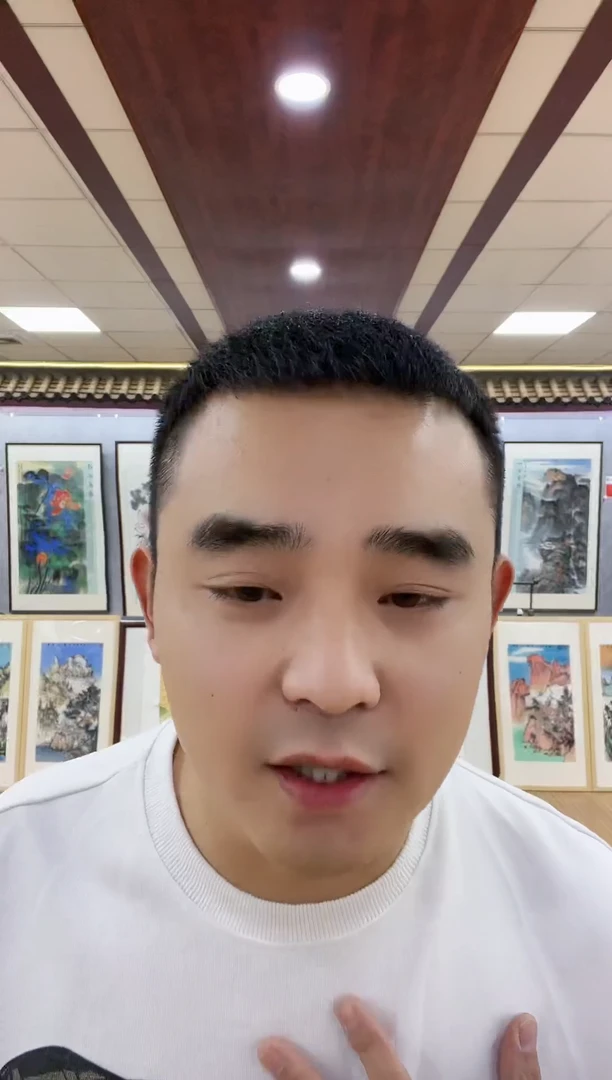 【闪购商品】绘画刘国会-四尺对开仿古宣-上善若水