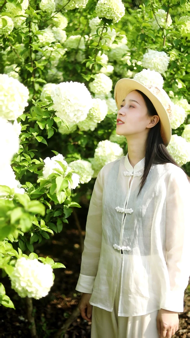 「浅云」桑蚕丝生丝绡手工盘扣新中式防晒衫XYD23801