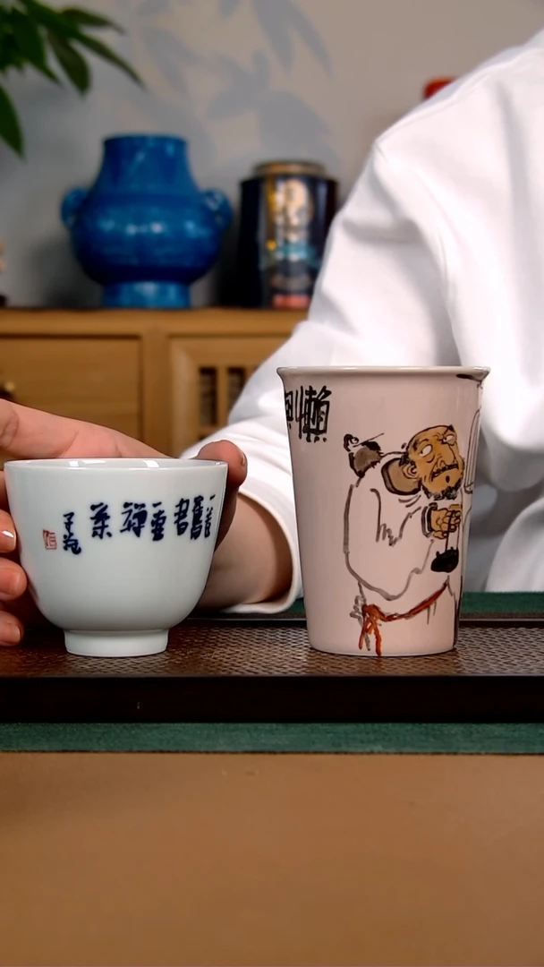 【闪购商品】瓷杯子沧可乐杯（懒于傻鸟论短长）