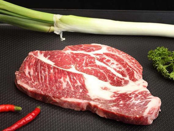 牛上脑切片煎牛排