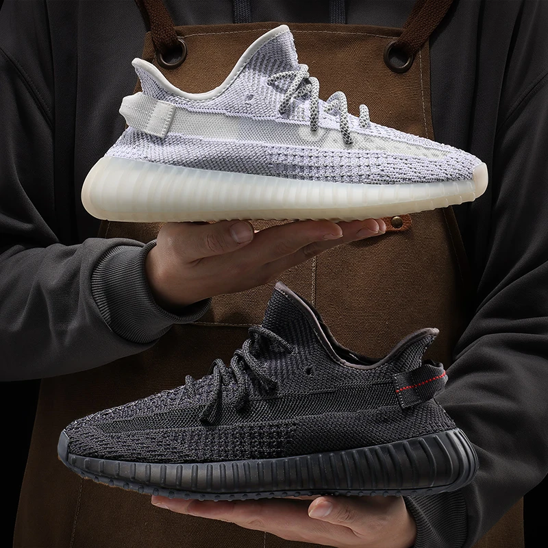 【升级版】椰子鞋男夏季透气网面跑步鞋百搭软底休闲运动鞋男