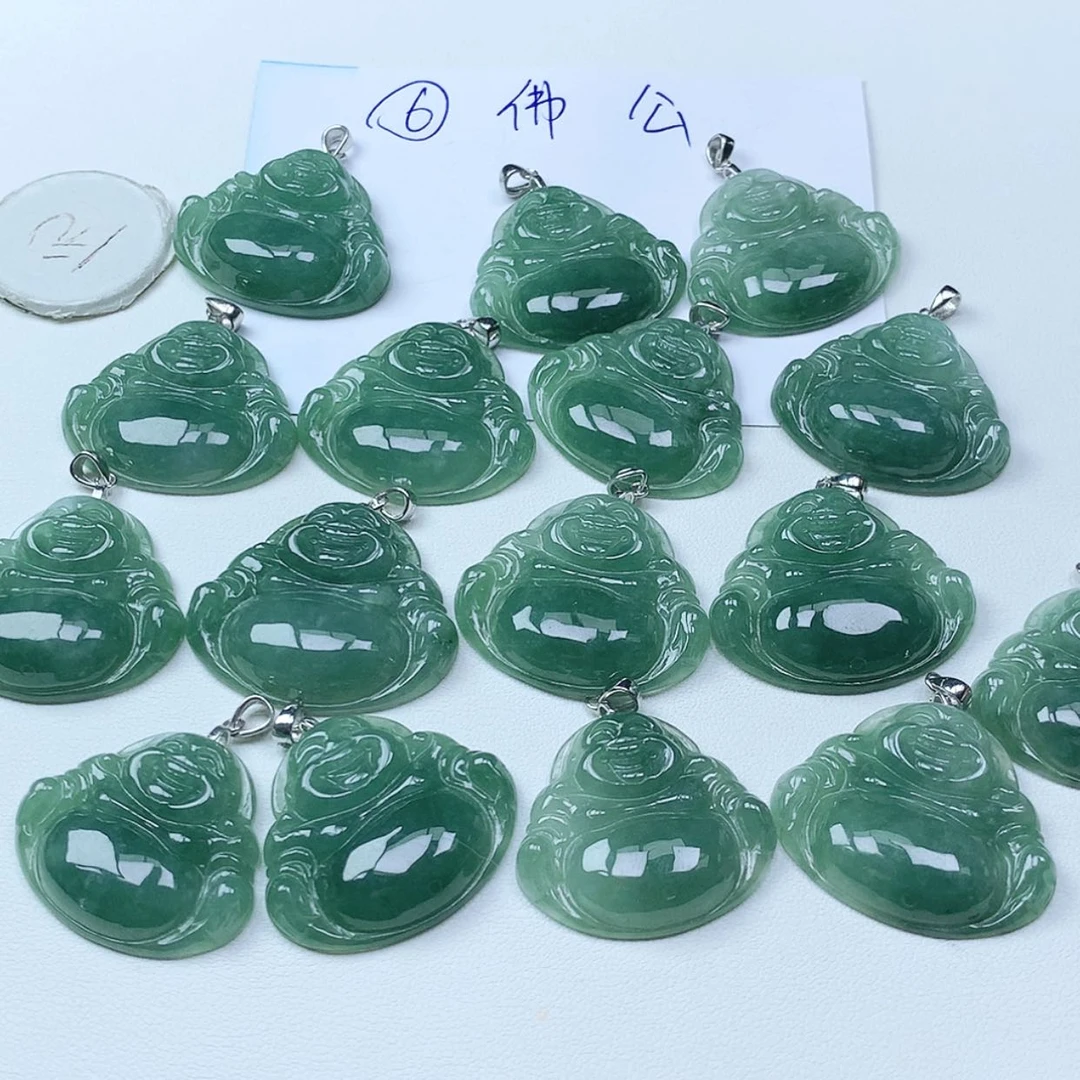 【闪购商品】翡翠颈饰银S925镶嵌多样性一件发货