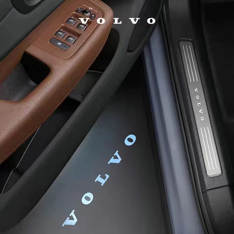 专用于沃尔沃XC60S90XC90S60V60V90车门迎宾灯照地投影灯