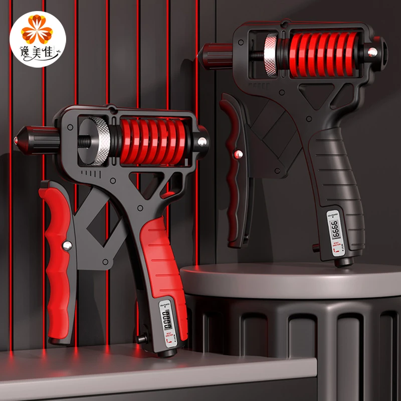 双重调节电子计数握力器男士成人练手力功能中学生健身器材大小