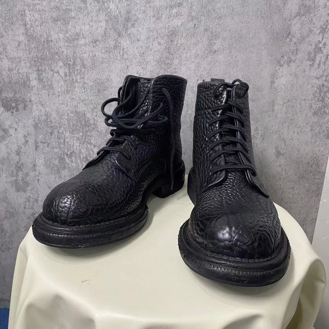 煜冲-秋冬款羊毛 马丁靴