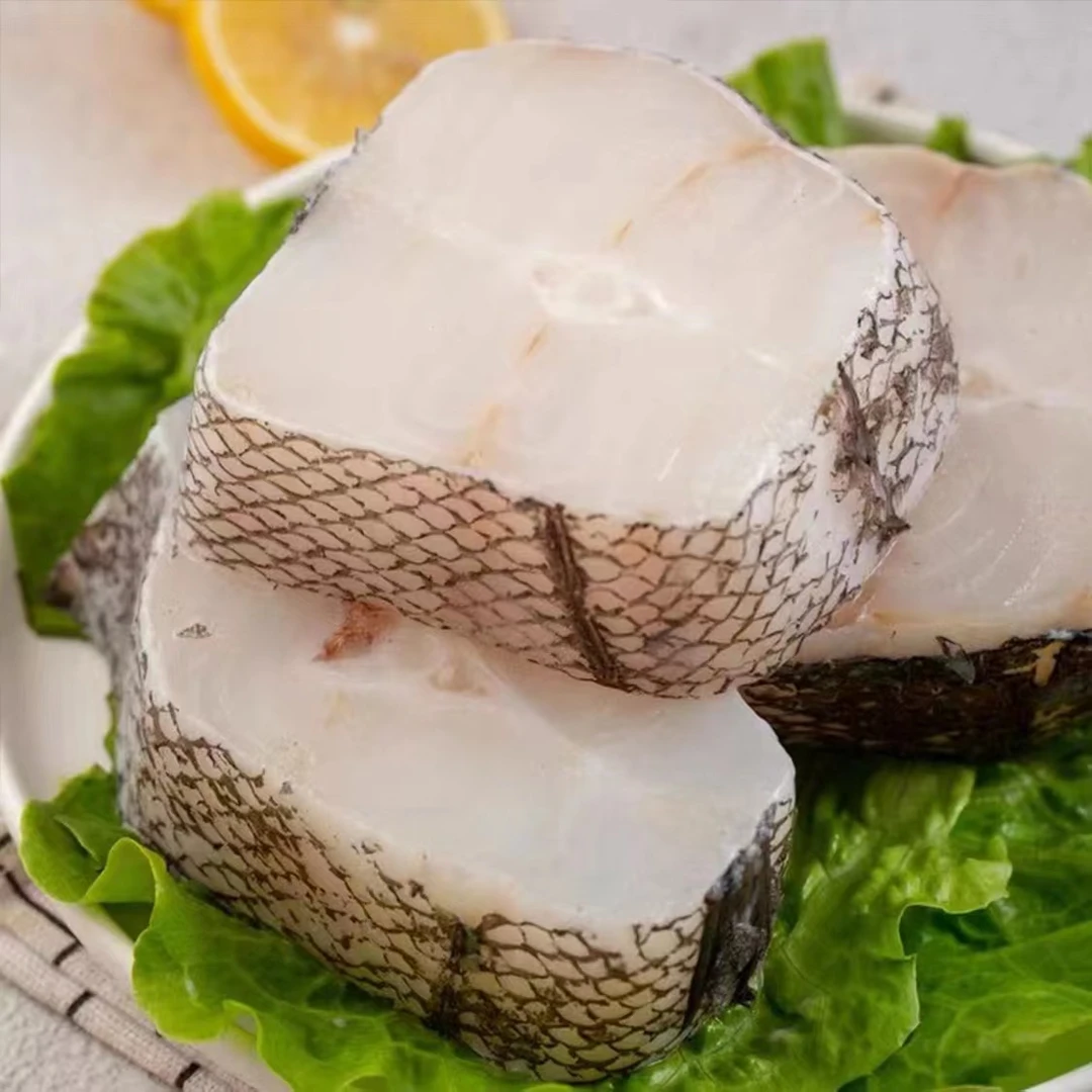 深海鳕鱼中段无小刺新鲜营养海鲜儿童孕妇辅食400/袋*4袋