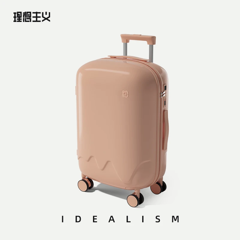 理想主义雪糕行李箱密码登机箱24可爱拉杆旅行皮箱子旅行行李箱