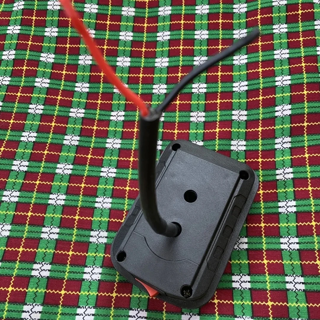 大艺取电电动扳手DIY改装座挂架架子工外接电取电座LED灯配件牧田