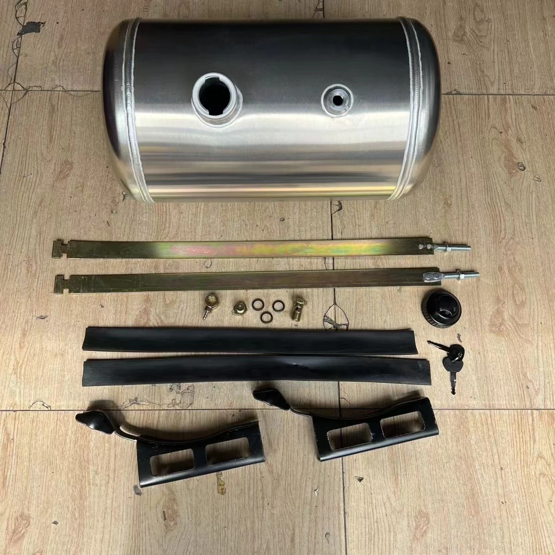 东风天龙解放J6福田欧曼陕汽货车加装铝合金油箱驻车暖风28l油箱