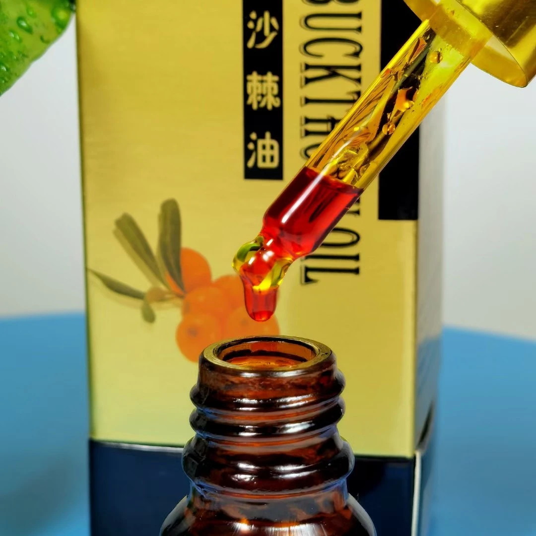 新疆阿勒泰青河县慧华沙棘果油10ml