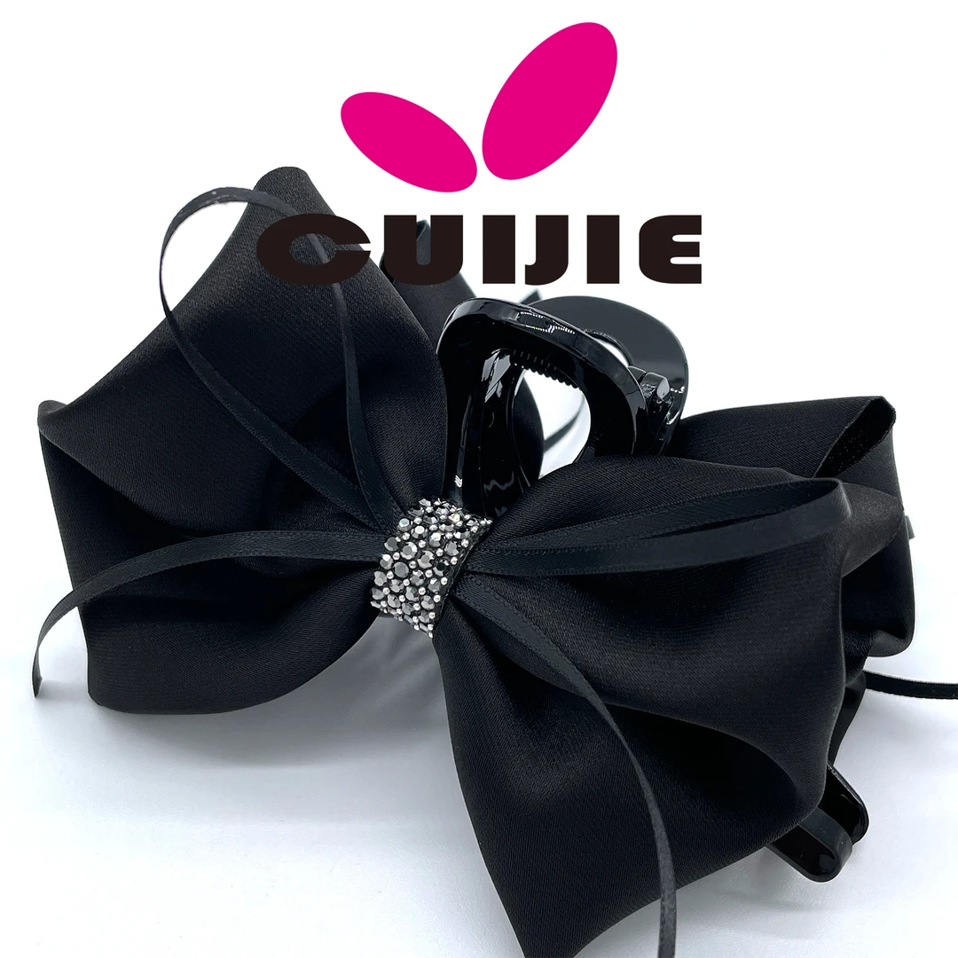 7256抓夹韩版发卡   黑色 高级感发饰头饰礼盒礼物蛇年送闺蜜时尚