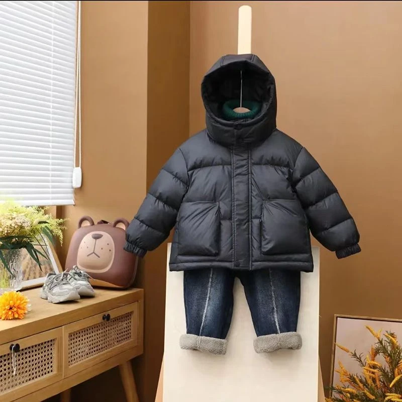 儿童棉服冬季加厚外套2023新款冬装棉衣男女宝宝防风保暖棉袄