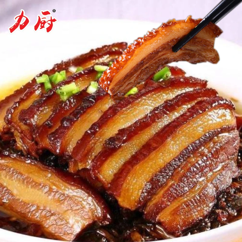 力厨正宗虎皮梅菜扣肉500g/碗真空包装熟食下酒预制菜无添加剂