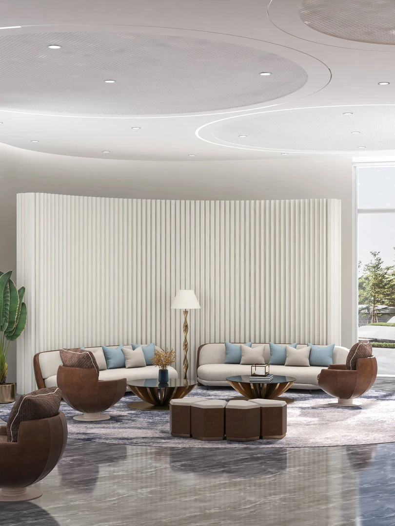 宽26cm折叠屏风隔断背景墙设计空间展示简约大房创意定制办公室