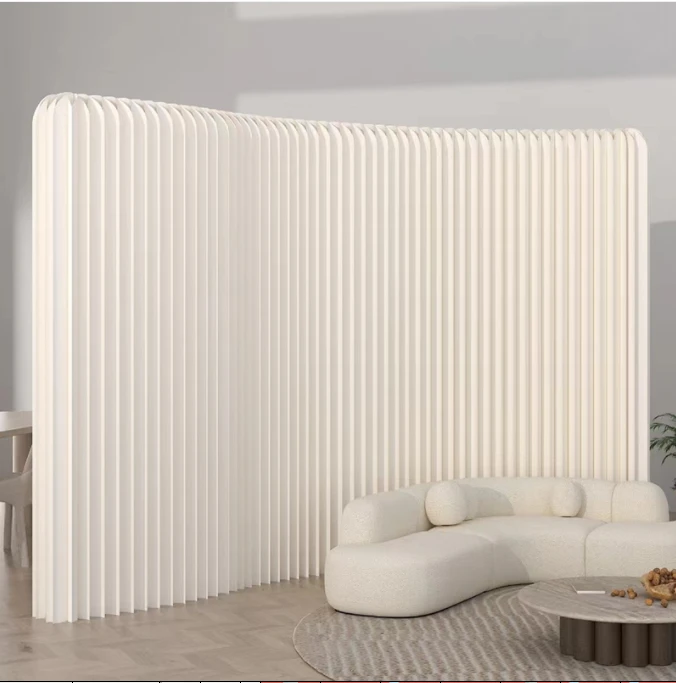 屏风隔断展会展厅房间分隔神器网红直播间背景墙挡板时尚艺术设计