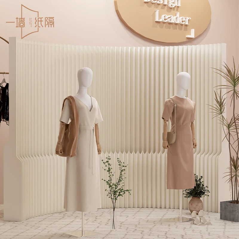 家用屏风创意隔断可折叠方便收纳办公室展会分隔直播背景墙造型墙