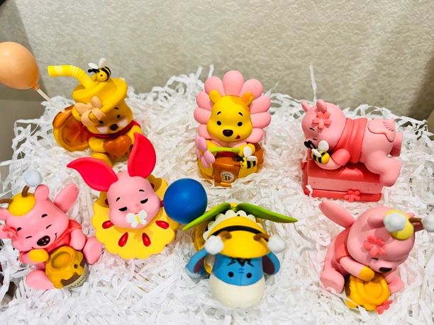 大小熊维尼全套6个