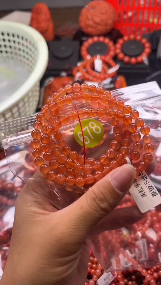 【闪购商品】南红玛瑙珠宝奇石未镶嵌678--6