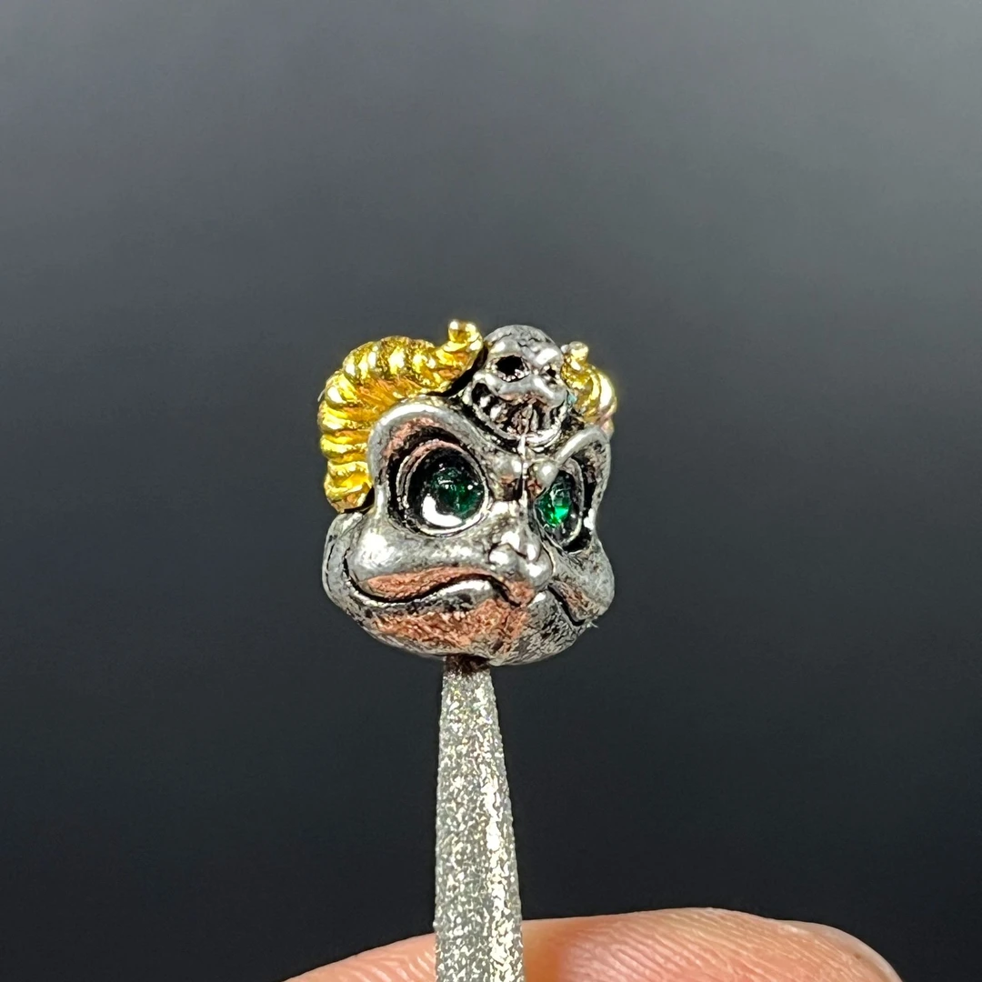 金角大鹏鸟配珠DIY星月籽类菩提个性文玩配饰M140