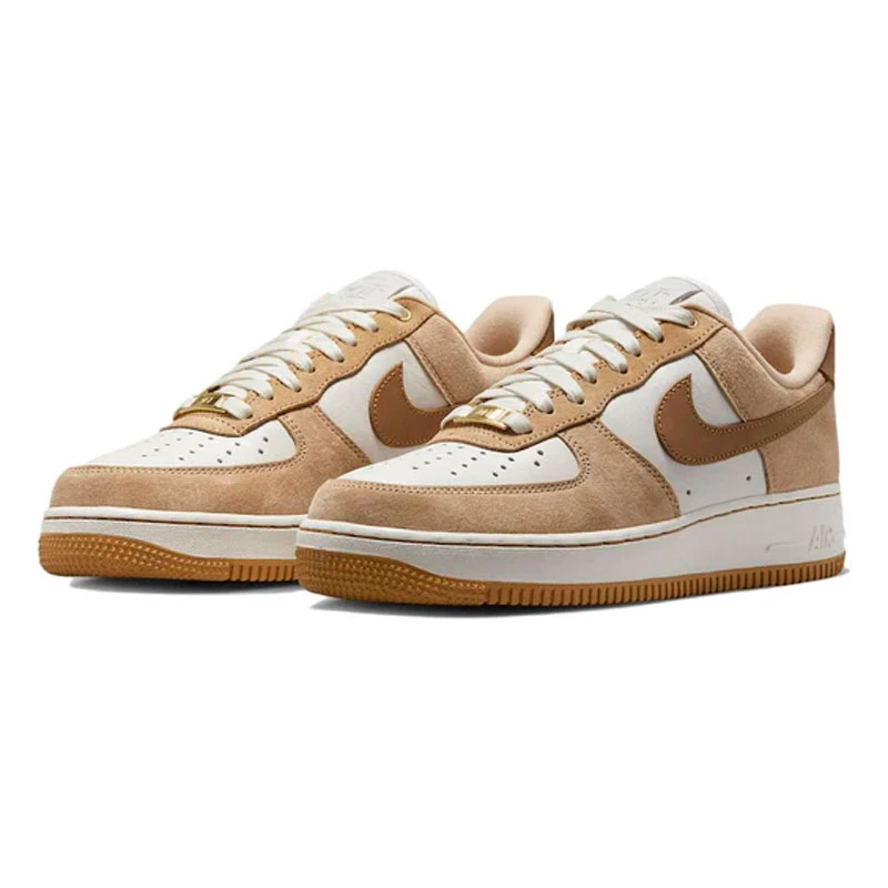 Nike Air Force 1 AF1米白棕空军厚底低帮板鞋DX1193-200