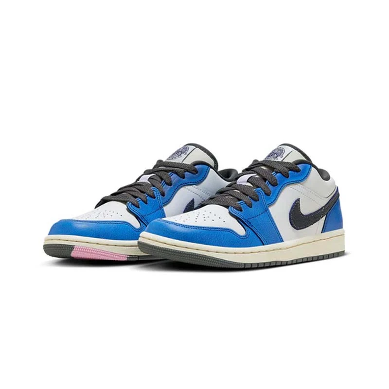 Air Jordan 1 Low AJ1 蓝白黑 低帮复古篮球鞋FV8439-104