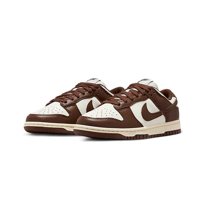 【特价】NikeDunkLow巧克力棕白低帮运动橙色休闲板鞋DD1503-124