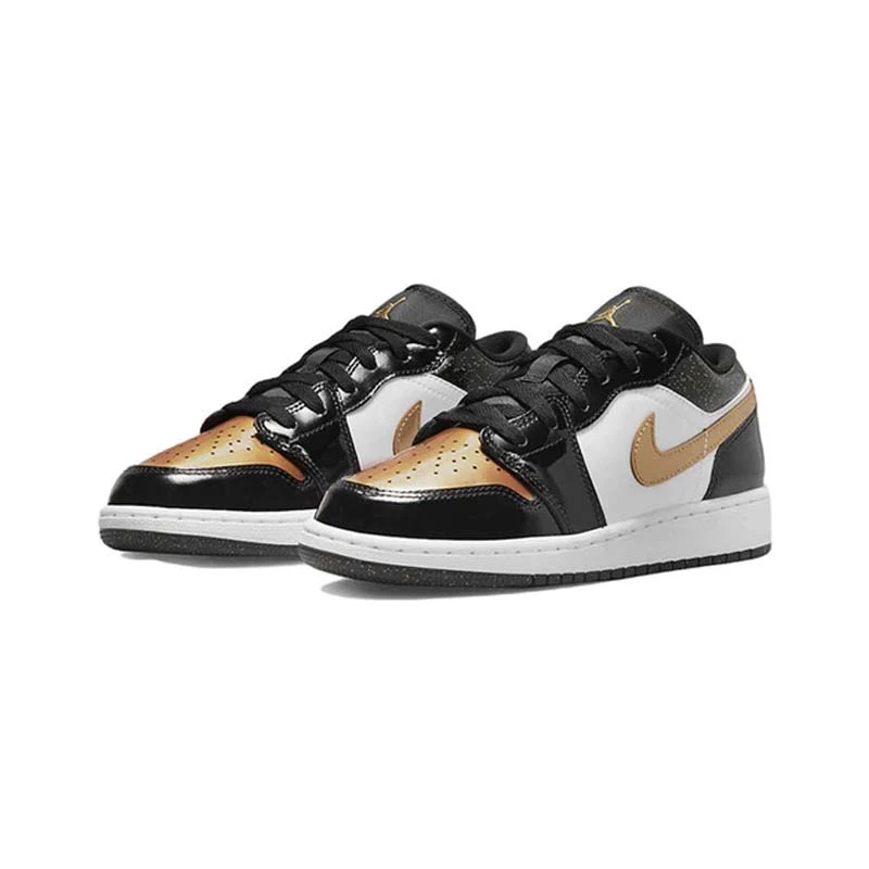 AirJordan1AJ1黑金脚趾漆皮潮流运动篮球低帮球鞋高帮DR6970-071