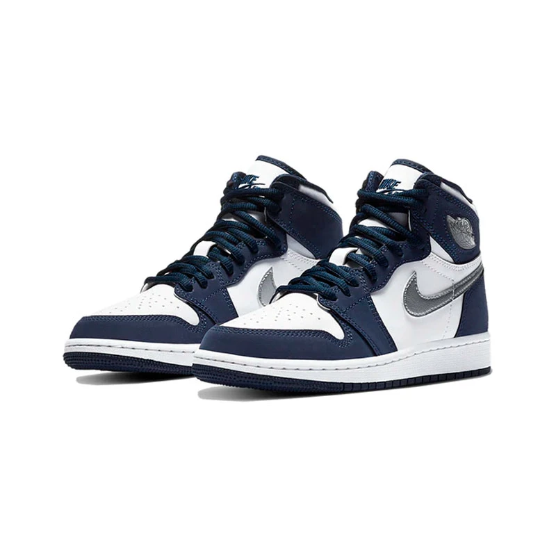 Air Jordan 1 High OG AJ1海军蓝 日本 女子高帮篮球鞋575441-141