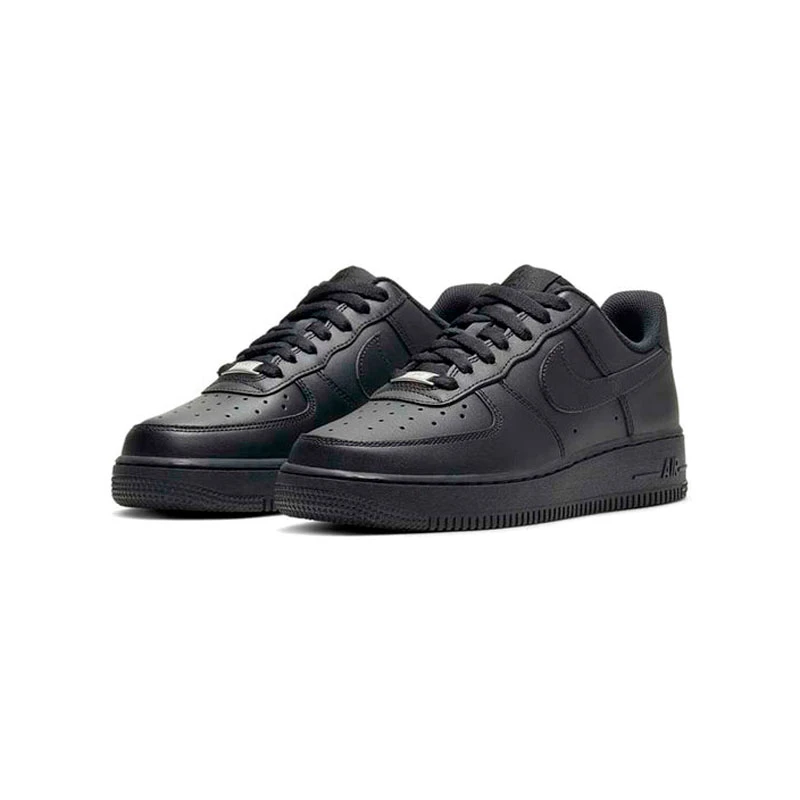 Nike Air Force 1空军一号黑武士女鞋纯黑低帮休闲板鞋DD8959-001