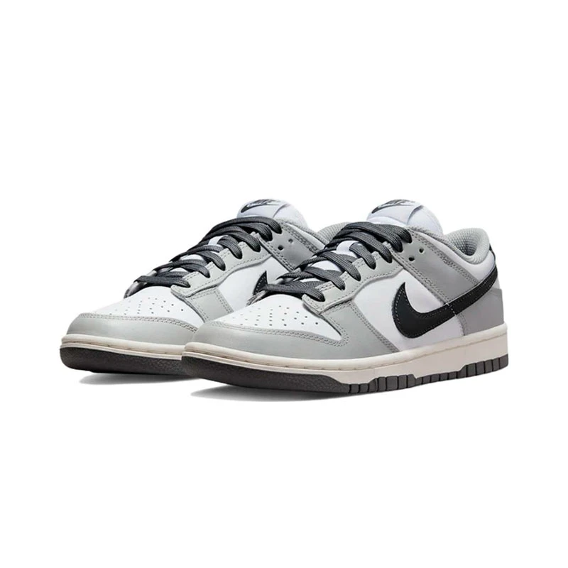Nike Dunk Low 灰白 狼灰烟灰色 复古低帮滑休闲板鞋 DD1503-117