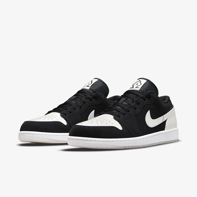 Air Jordan 1 Low AJ1钻石 黑白熊猫 男款 低帮篮球鞋 DH6931-001