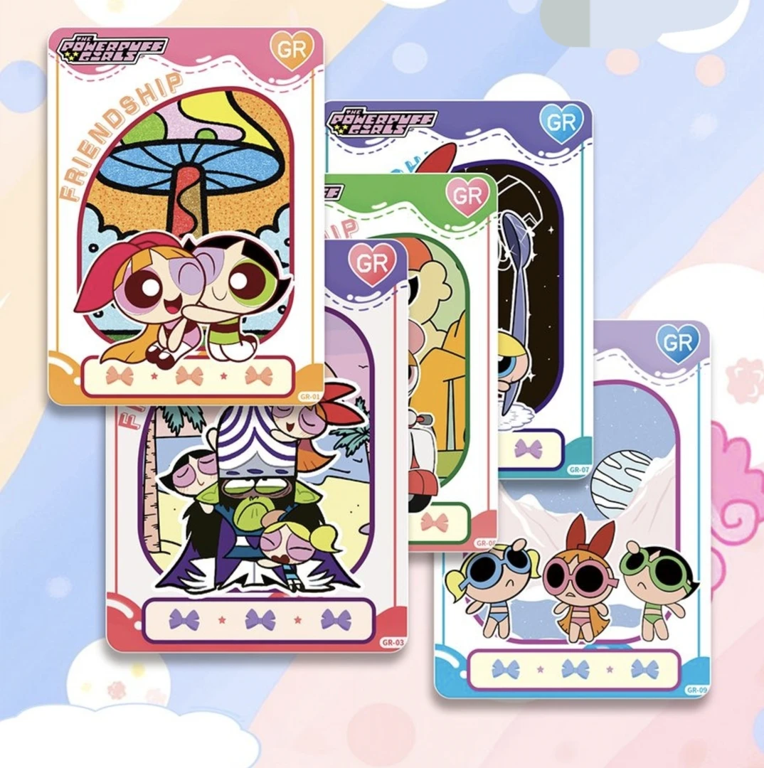 【拍1k3】 皇卡 飞天小女警卡牌盲盒（国卡二创代拆）