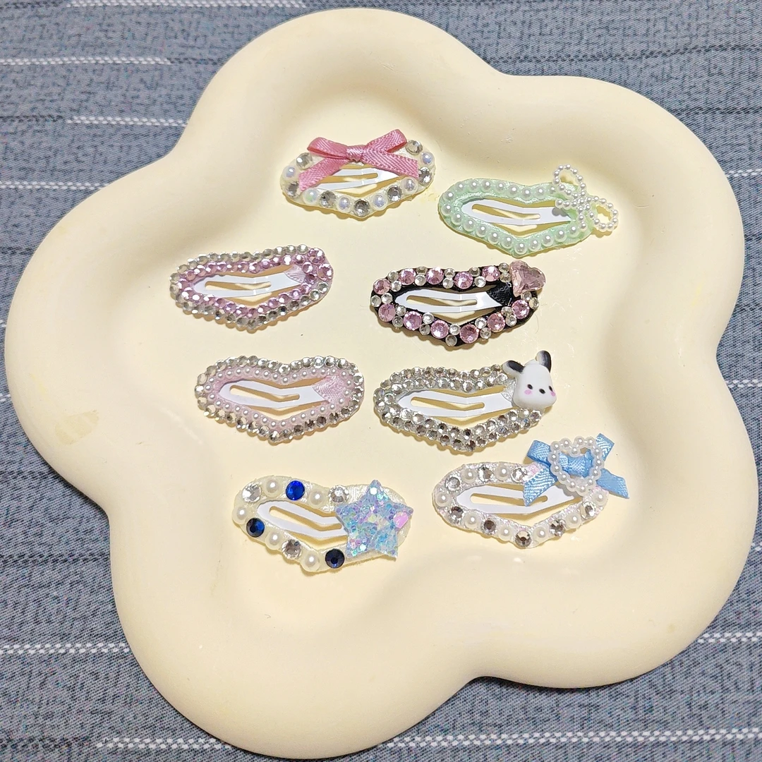 爱心宠物bb夹发夹狗狗发夹小狗头饰狗狗头饰发夹饰品小发卡碎发夹