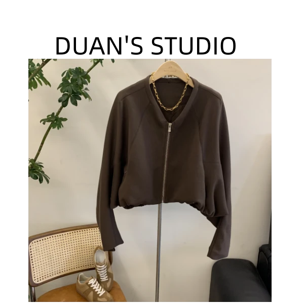 2023秋季新品《DUAN'S》 欧货设计感休闲时尚百搭春秋季夹克外套