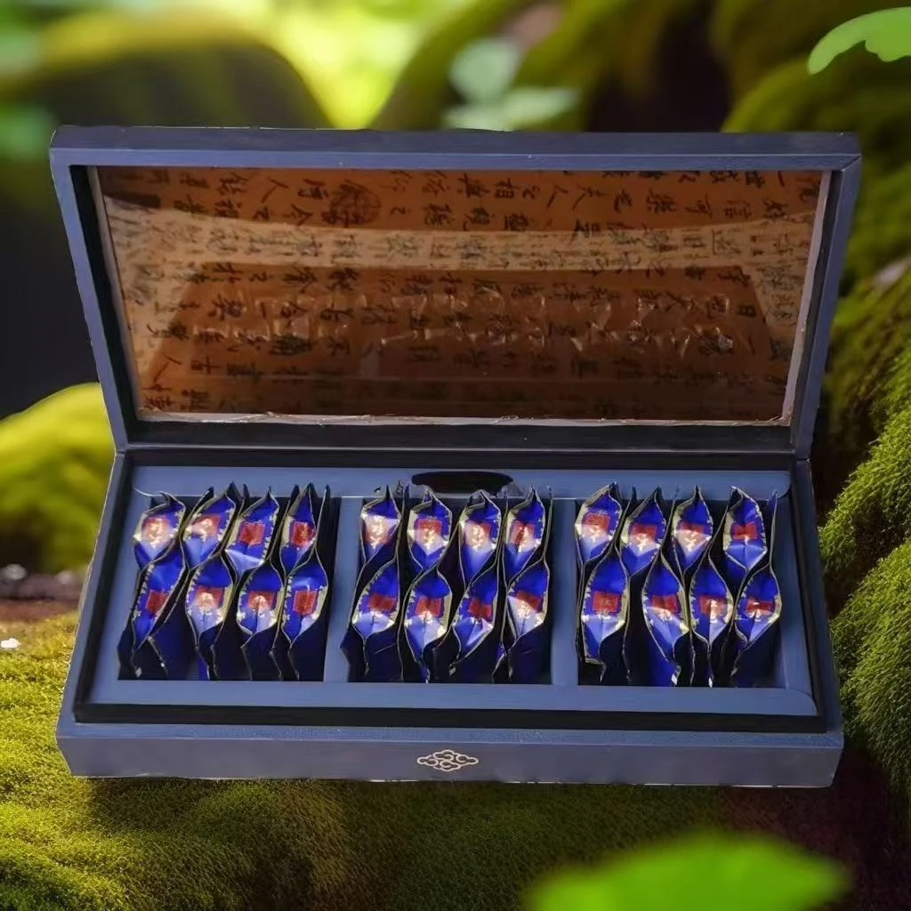 【祥瑞】武夷岩茶大红袍泡袋礼盒装有礼袋185克