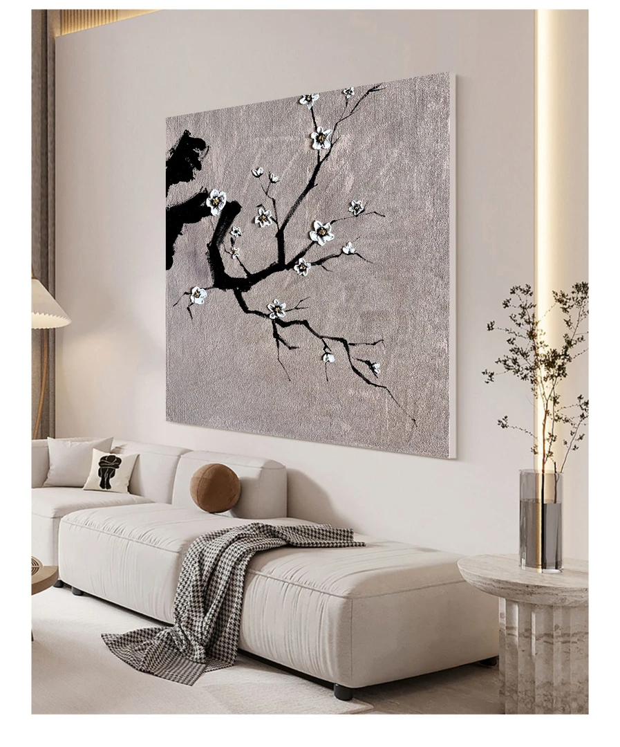 纯手绘装饰画现代简约轻奢风纯手工精品生活制作美好展示价值