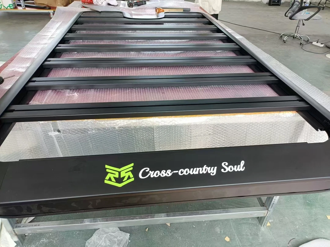 铝合金横杆 平台单独横杆 全铝合金 免打孔安装 多功能  口碑好