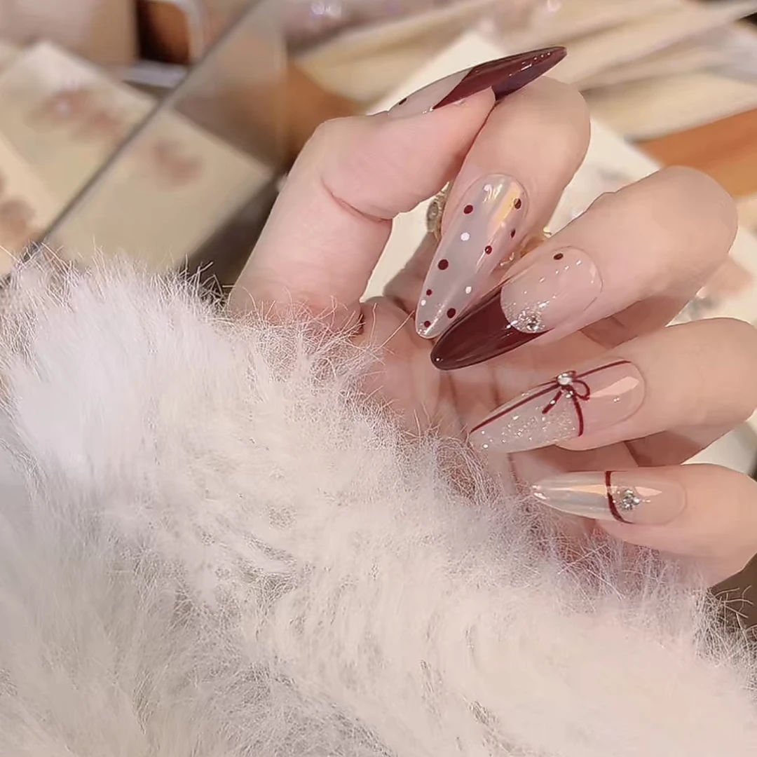 【冬日暖阳】纯手工可拆卸穿戴甲