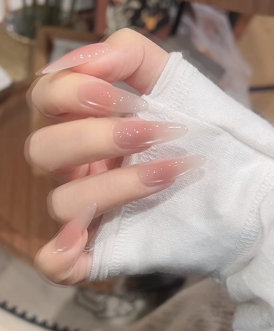 【月牙】纯手工制作可拆卸穿戴甲10片