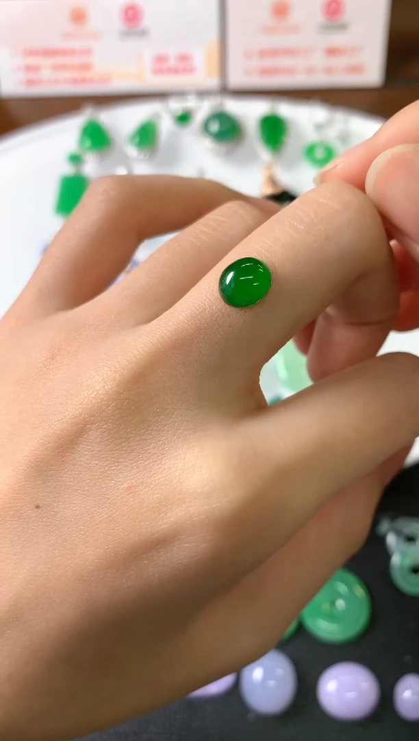 【闪购商品】定制翡翠未镶嵌裸石（镶嵌定制）