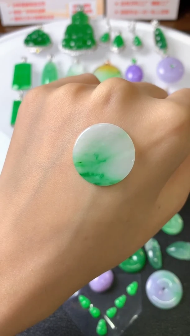 【闪购商品】定制翡翠未镶嵌裸石（镶嵌定制）