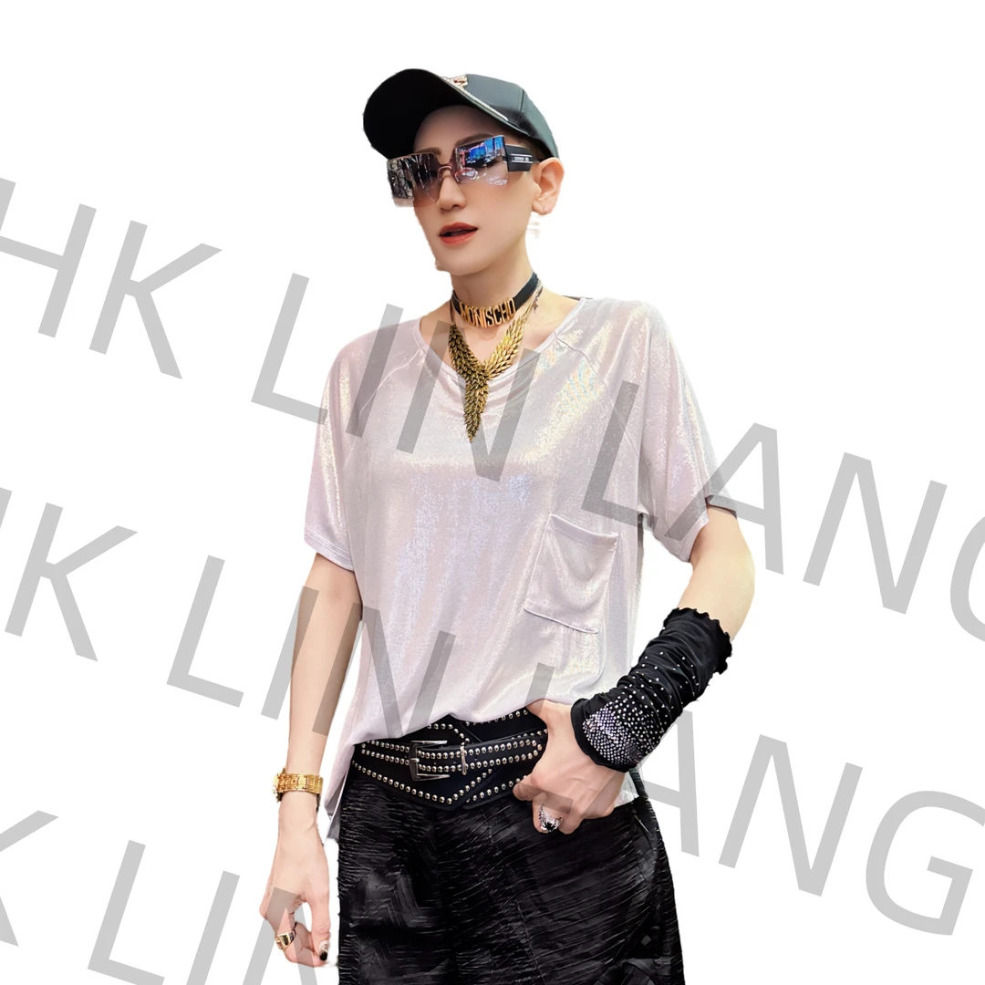 气质潮流小众轻奢高级百搭时尚T恤 0312#