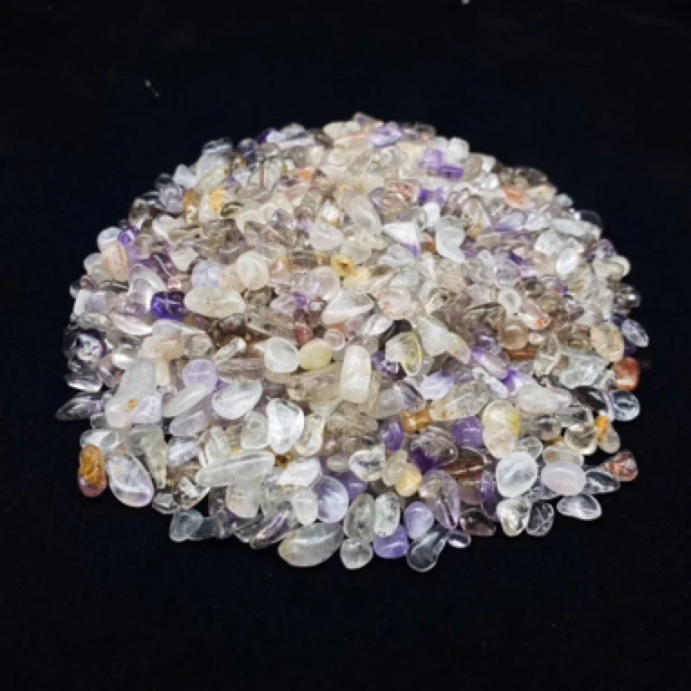 超七碎石消磁净化摆件手工多功能家用颗粒