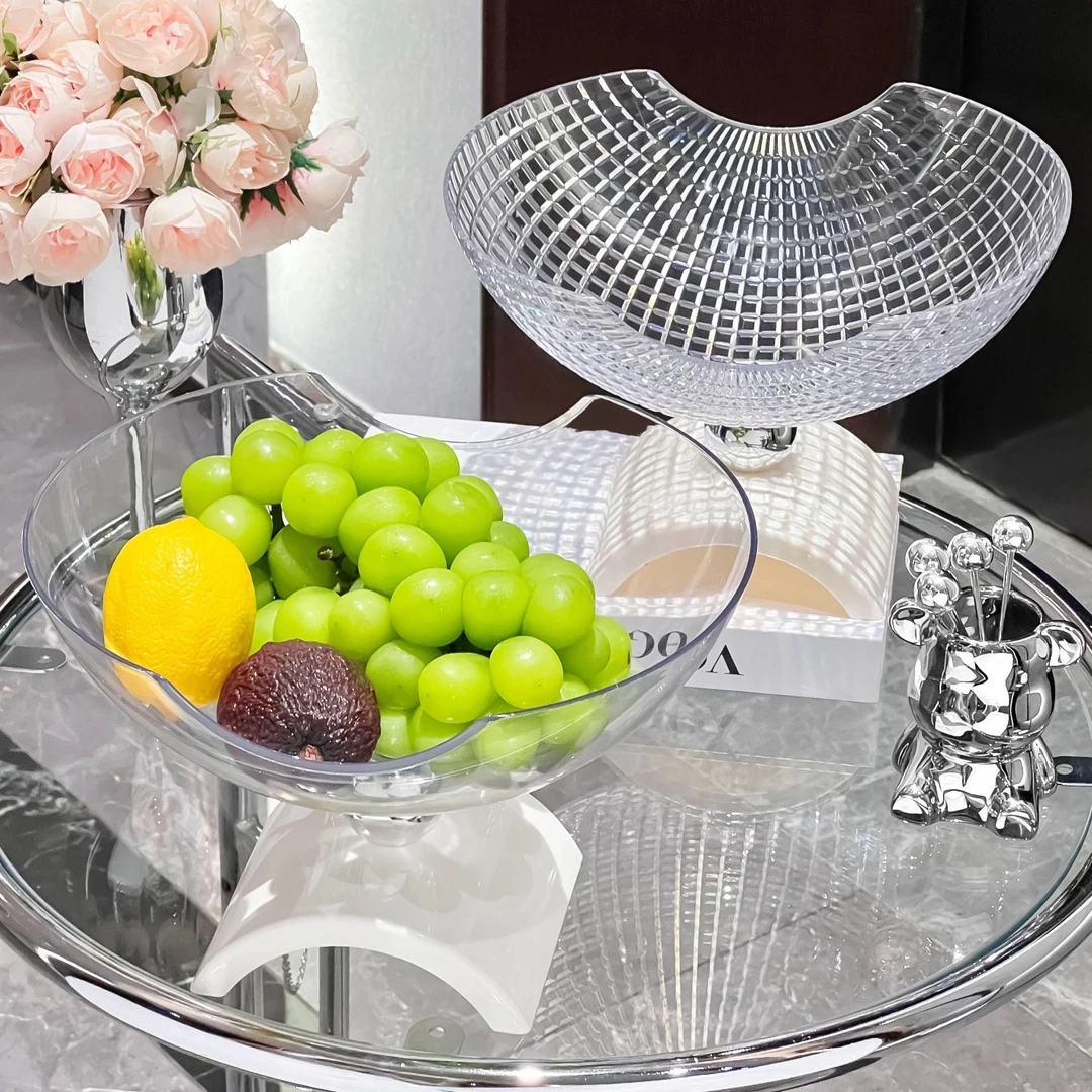 客厅高颜值水果盘轻奢风茶几创意果盘家用零食盘