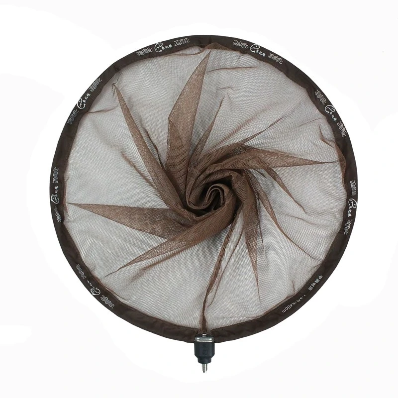 抄网头新款防挂钩细网眼通用竞技轻量网眼鲫鱼网眼尼龙轻便抄网兜